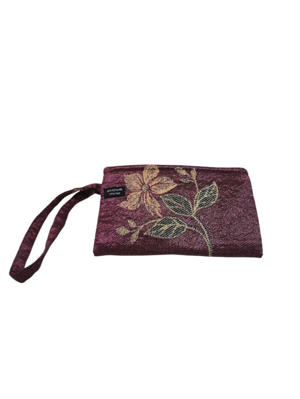 Shaynar Chicago Brocade Wristlet